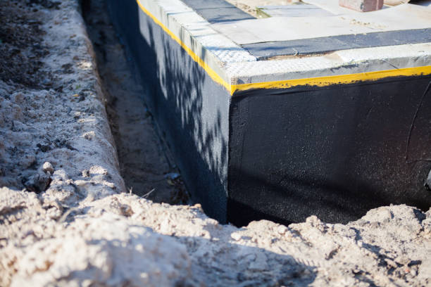 SJ Waterproofing Pros completing home waterproofing near Georgetown, IN
